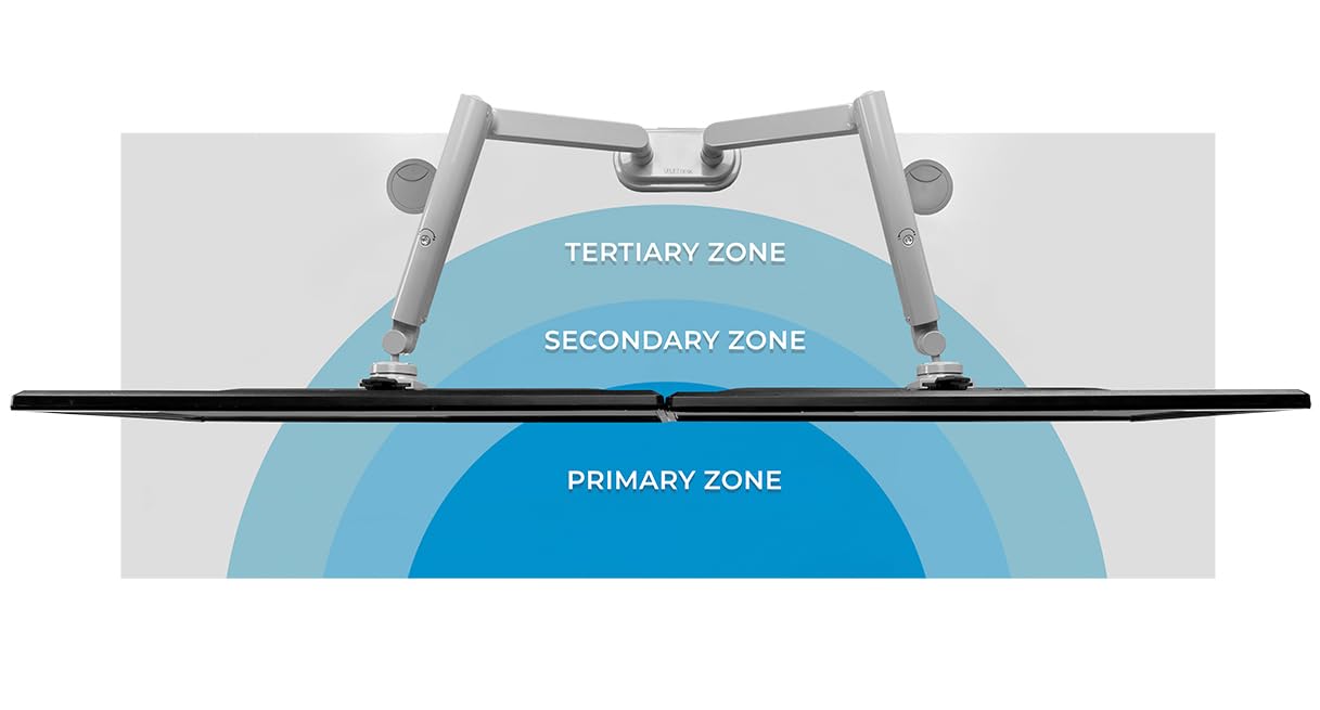 Amazon.co.jp: アップリフトデスク - Zilkerデュアルモニターアーム